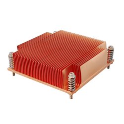 EAN 0855700010015 - Dynatron K129 Procesador Disipador térmico/Radiador Cobre imagen 1