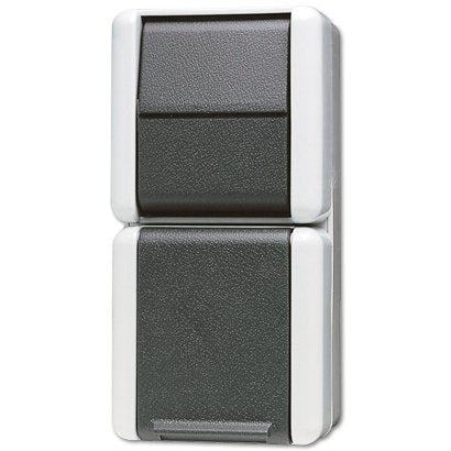 Jung 876 W Ap Wd-Toma De Corriente Con Conmutador
