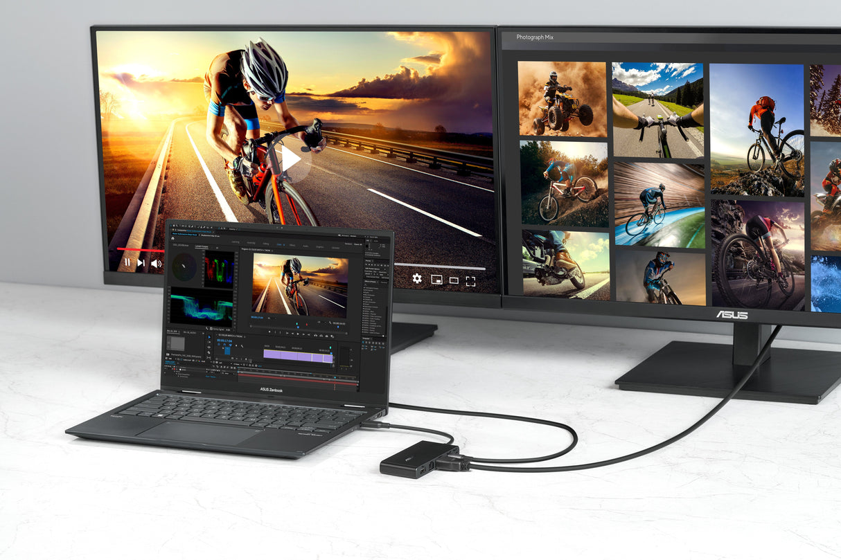 Dc201 Dual 4k Usb-C Dock/Ww