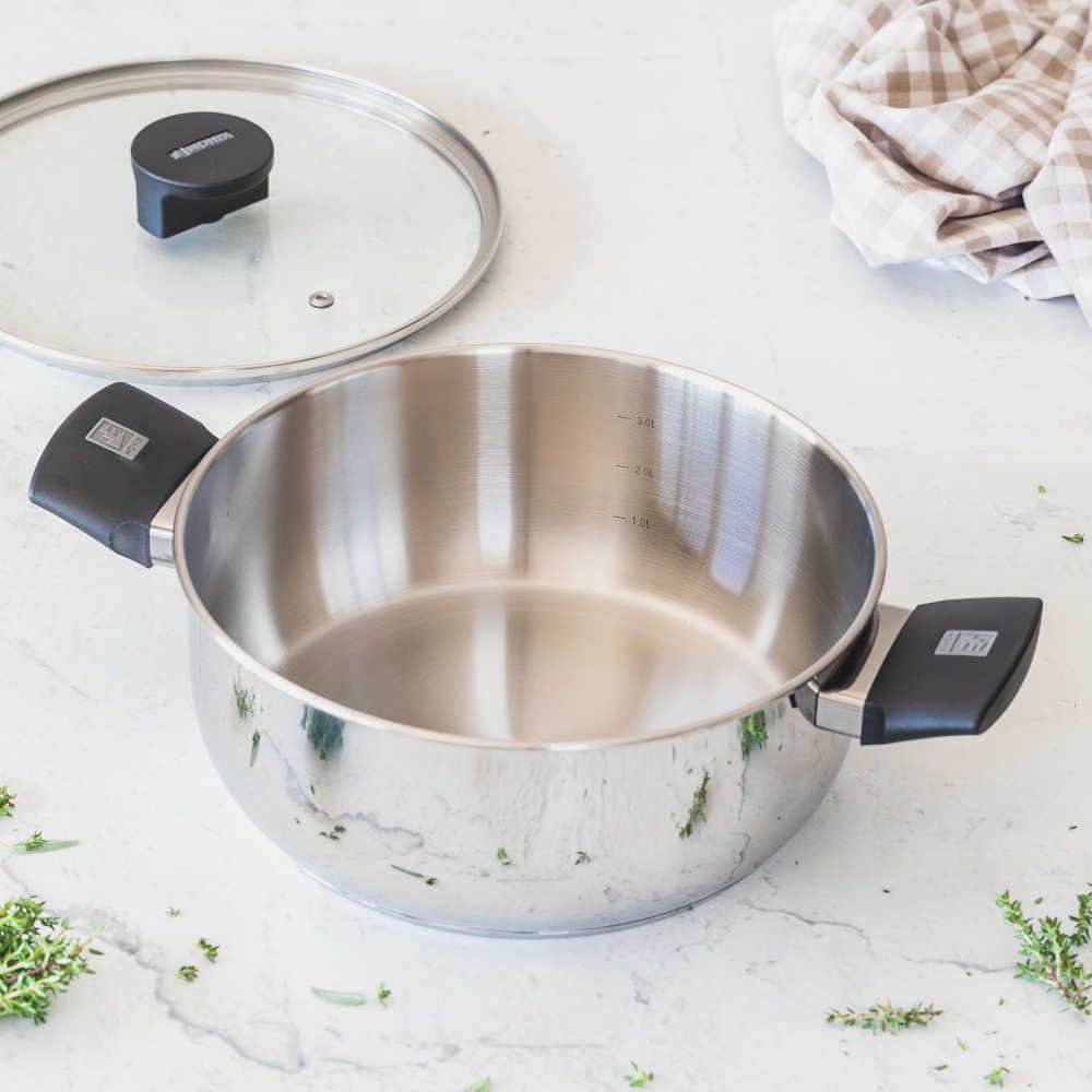 Cacerola Monix Elite M240324 Ø24cm Aluminio Fundido Apta Para Inducción