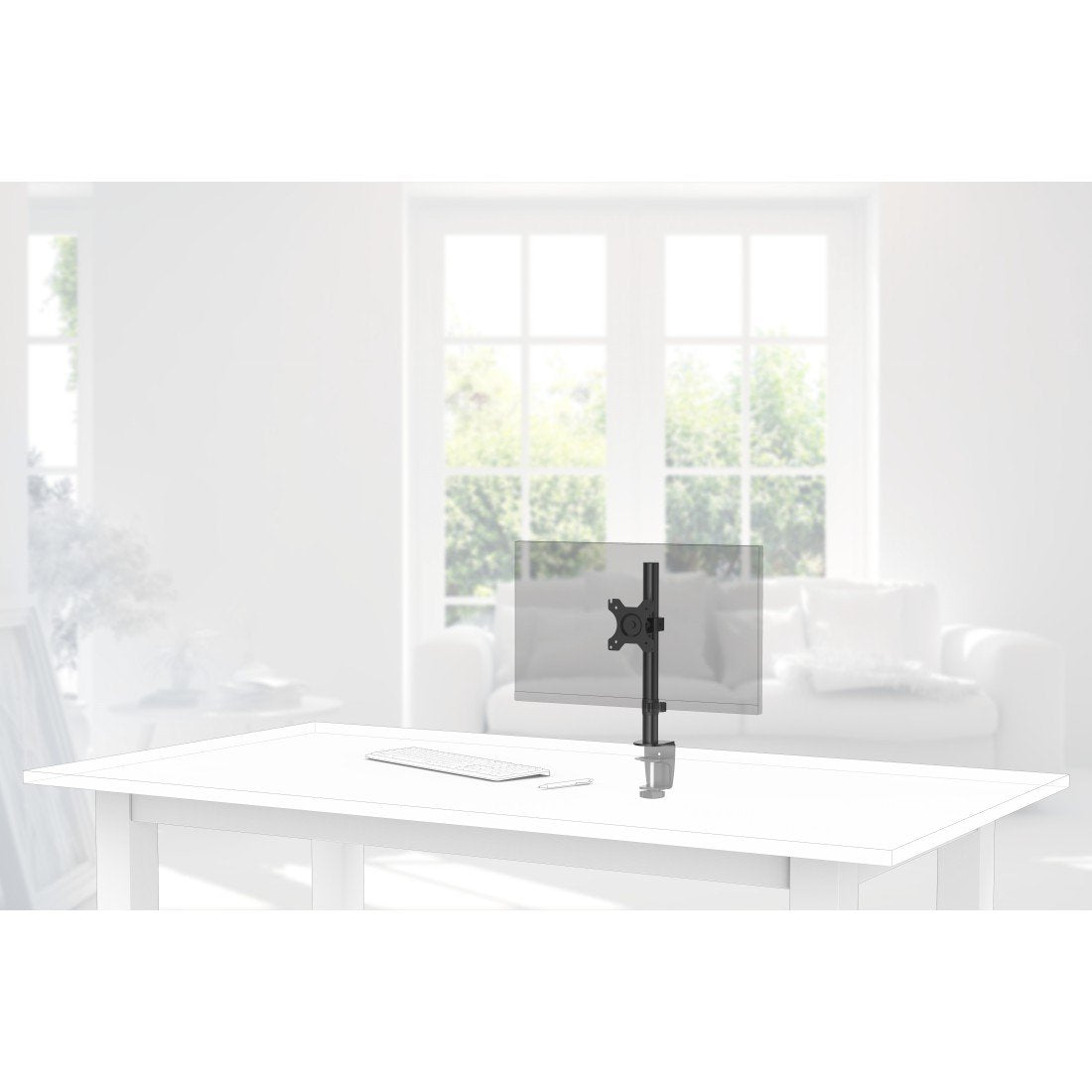 Soporte Hama | Para Monitor De 13" A 32" (Compatible Con Los Estándares Vesa 75x75-100x100, Inclinación +45°/-45°, Giro 180°, Hasta 10kg), Color Negro
