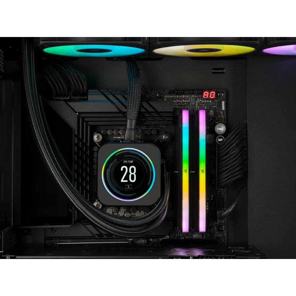 EAN 840006676669 - Corsair DDR5 96GB PC 6800 CL40 KIT (2x48GB) VENGEANCE RGB B retail módulo de memoria imagen 5