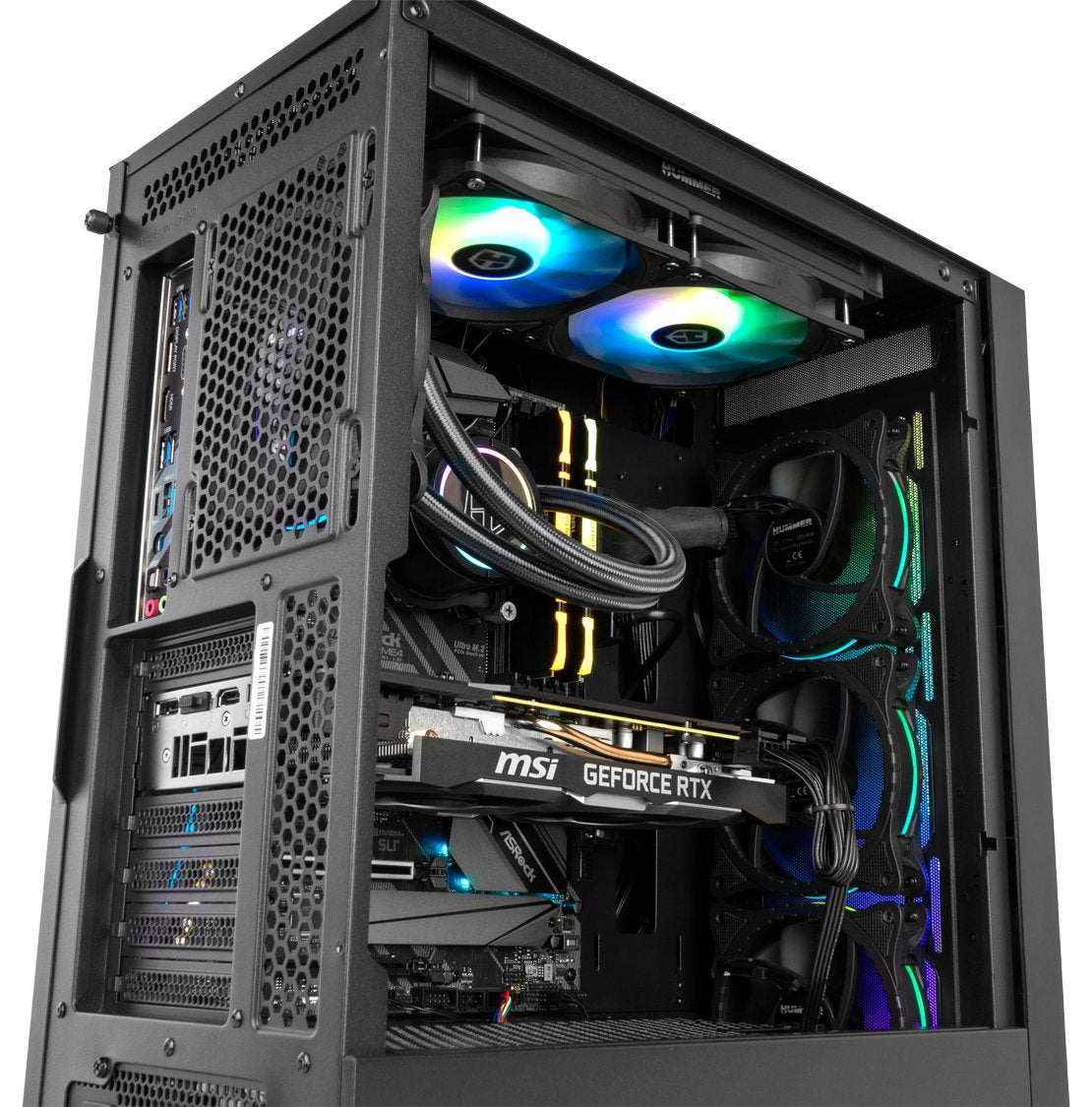 EAN 8436587971327 - NOX Hummer Blaster Midi Tower Negro imagen 16