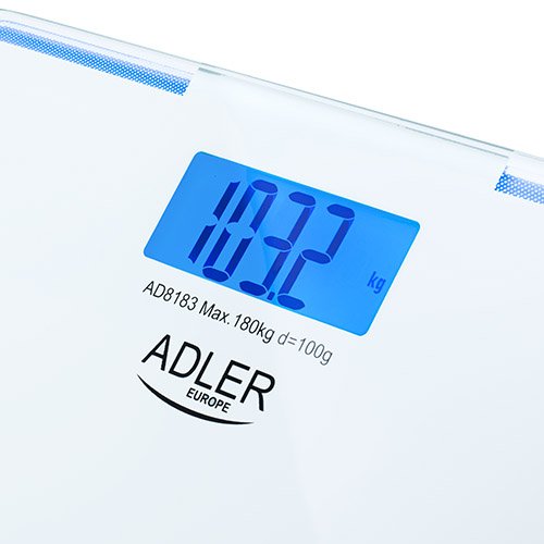 Báscula Adler Ad 8183 Plaza Personal Electrónica Azul Blanco