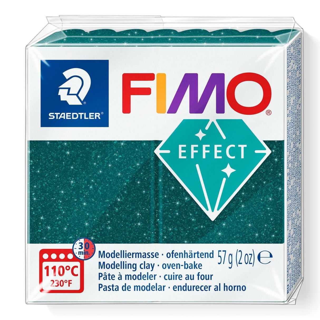 Fimo Mod.Masse Effect 57g Galaxy Verde