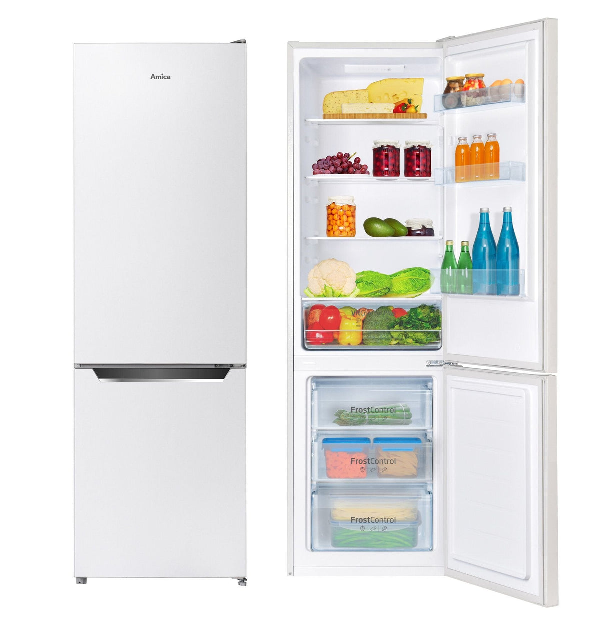 %Fk2525.4unt(E)Amica Fridge-Freezer