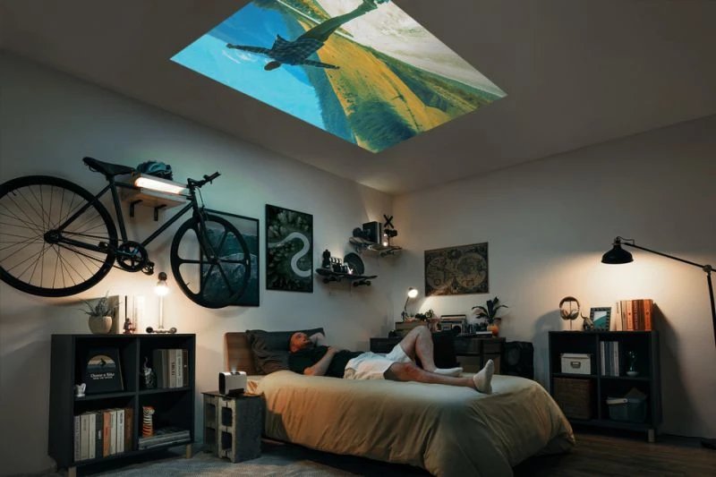 Viewsonic M10 Rgb Laser Projector 1080p 1920x1080 2200al 3000000:1 Contrast Cinema Supercolor+ Technology 3d Compatible