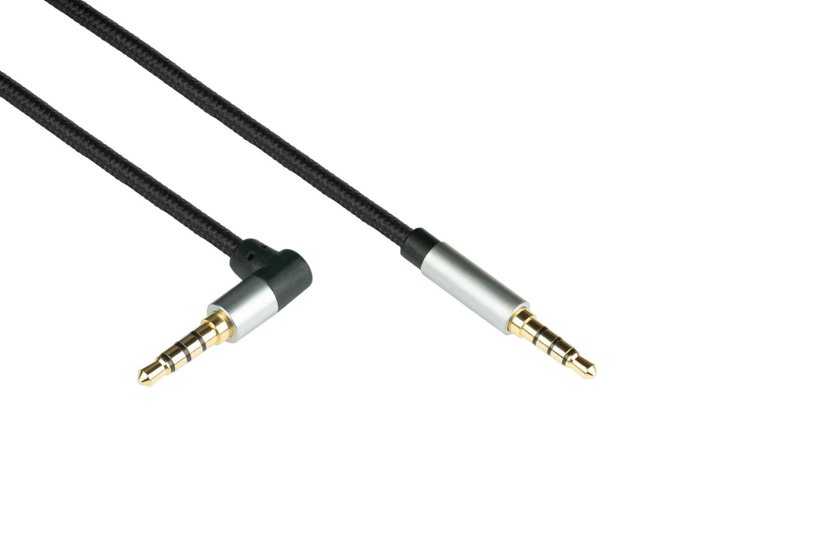 EAN 4014619309276 - Python GC-M0233 cable de audio 1,5 m 3,5mm Negro imagen 2