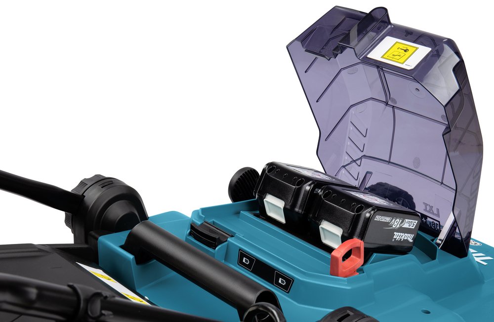 EAN 0088381891134 - Makita DLM382PM2 cortadora de césped Batería Negro, Azul imagen 3