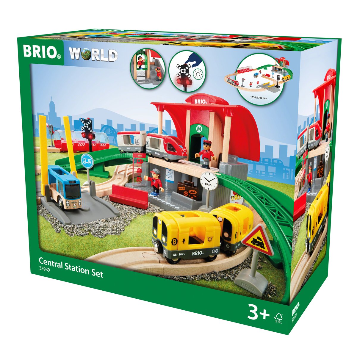 Brio Gran Ciudad Bahnhof Set 33989