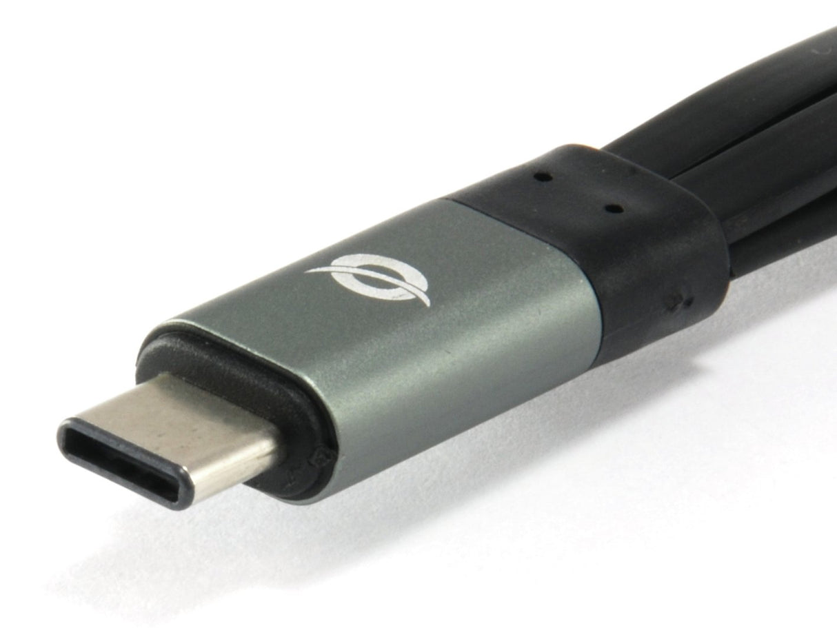 EAN 4015867205082 - Conceptronic HUBBIES01G hub de interfaz USB 3.2 Gen 2 (3.1 Gen 2) Type-C 5000 Mbit/s Gris imagen 4