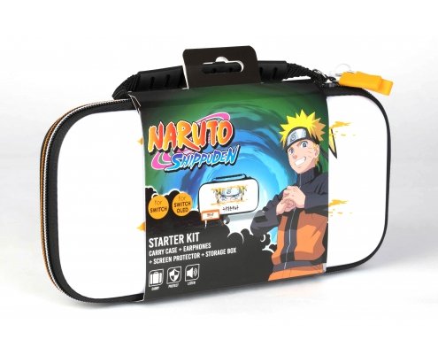 EAN 3328170286794 - Konix Naruto Funda protectora rígida Nintendo EVA (Etileno Acetato de Vinilo) Blanco imagen 3