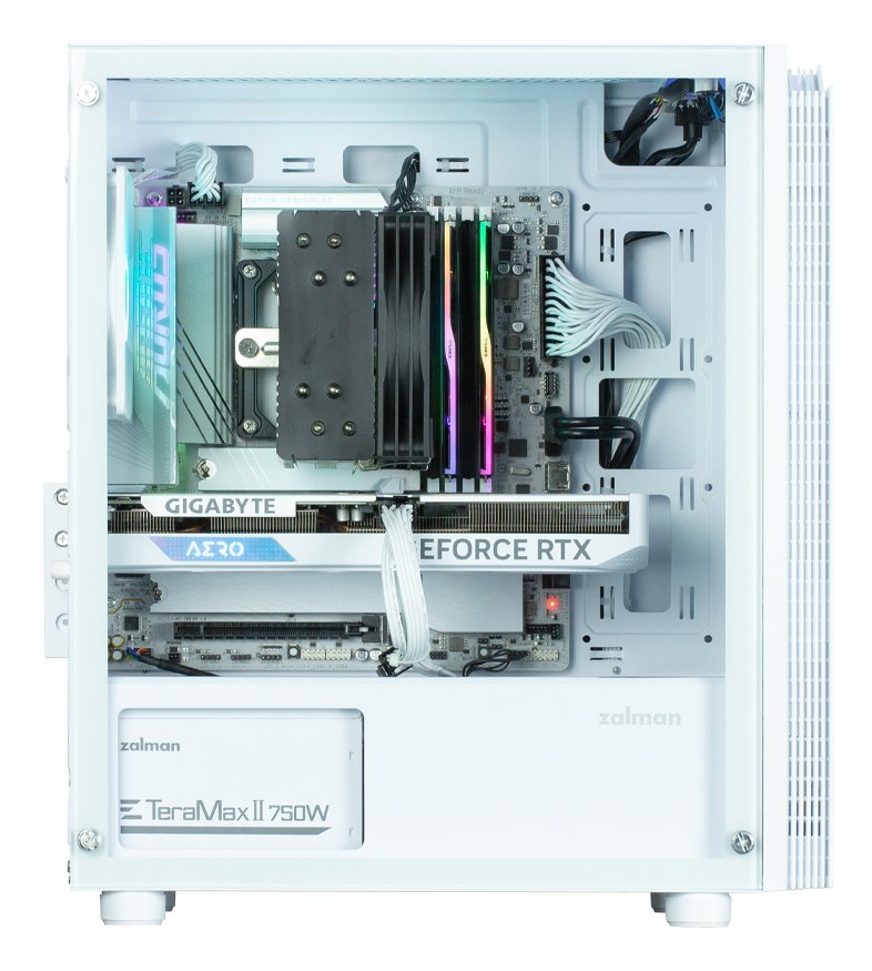 Caja Pc Zalman T4 Plus Matx 1 X Vent 120mm Argb 2xusb 3.0 Blanco S/N Fuente