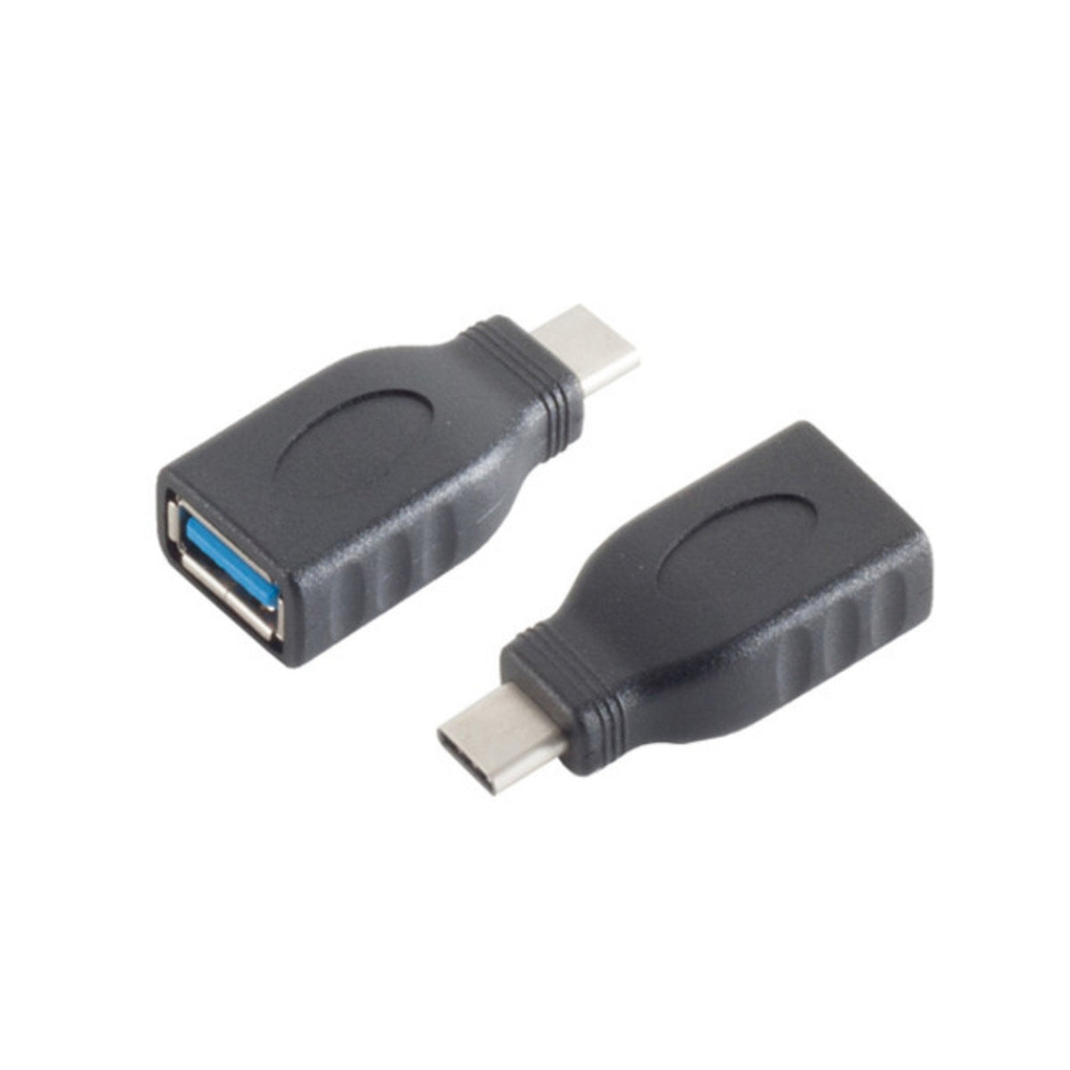 S/Conn Maximum Connectivity 13-30008 Cambiador De Género Para Cable Usb 3.1 C Usb 3.0 A Negro