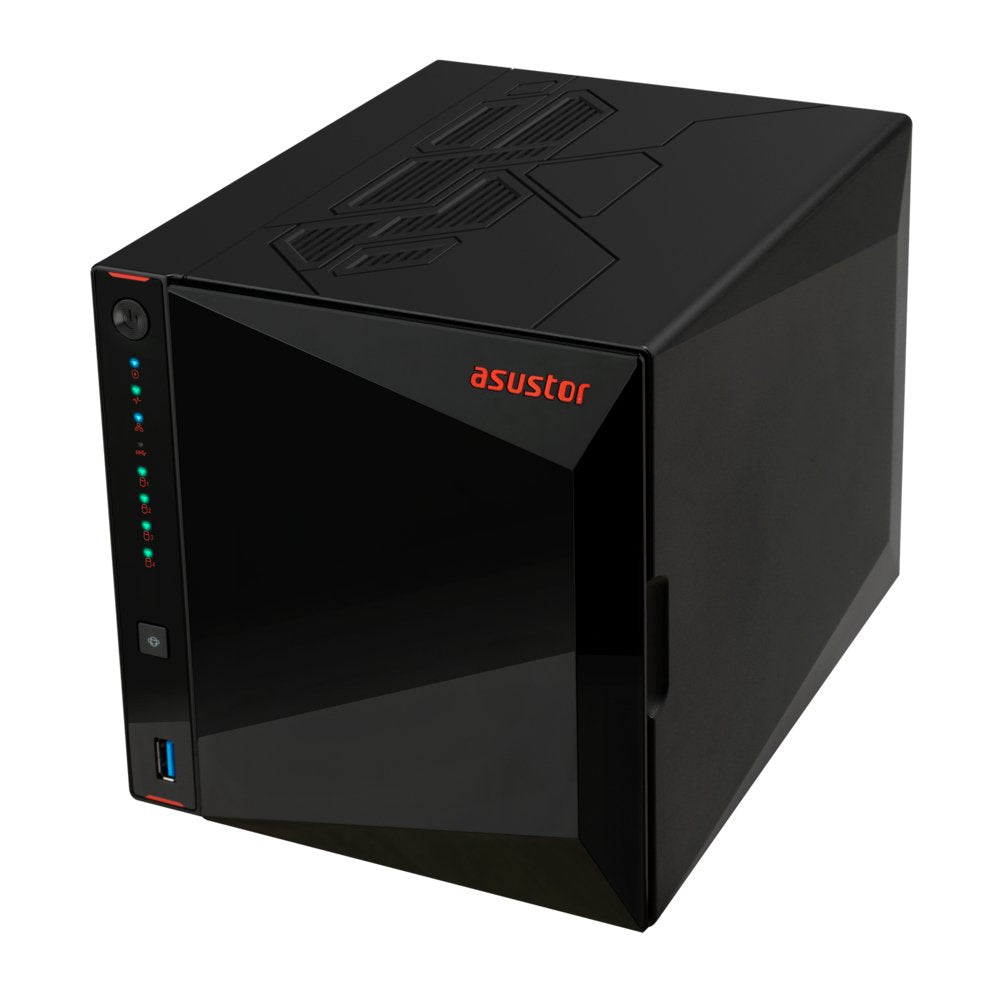 EAN 0887372140080 - Asustor AS5404T servidor de almacenamiento NAS Intel® Celeron® N5105 4 GB DDR4 0 TB ADM Negro imagen 4