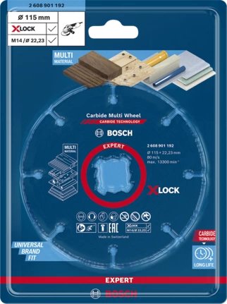EAN 4059952567501 - Bosch EXPERT CARBIDE MULTI WHEEL Corte del disco imagen 2