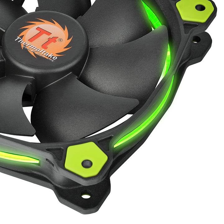 EAN 4717964400765 - Thermaltake Riing 14 Carcasa del ordenador Ventilador 14 cm Negro, Verde imagen 4