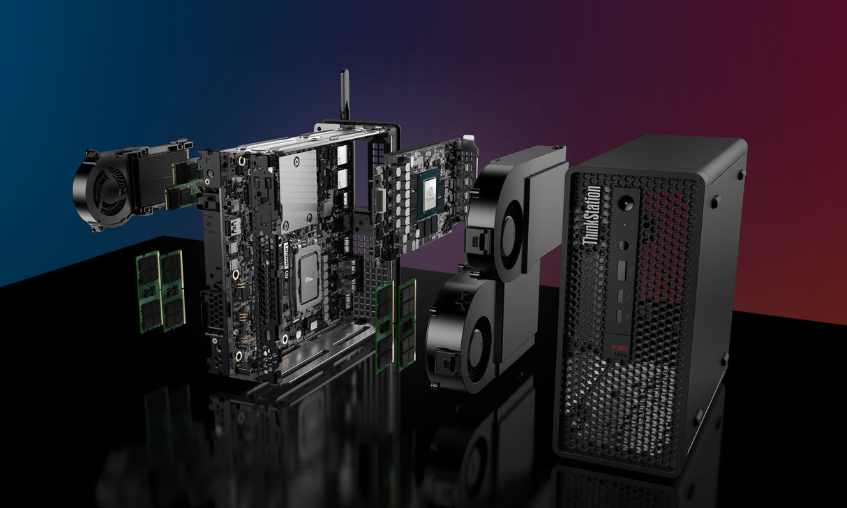 Lenovo Thinkstation P360 Ultra I7-12700 16gb 512 Gb Ssd Intel Uhd Graphics 770 170w W11pro