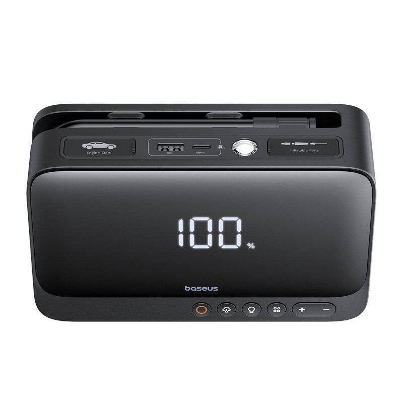 Baseus Super Energy Car Jump Starter, 600a Negro
