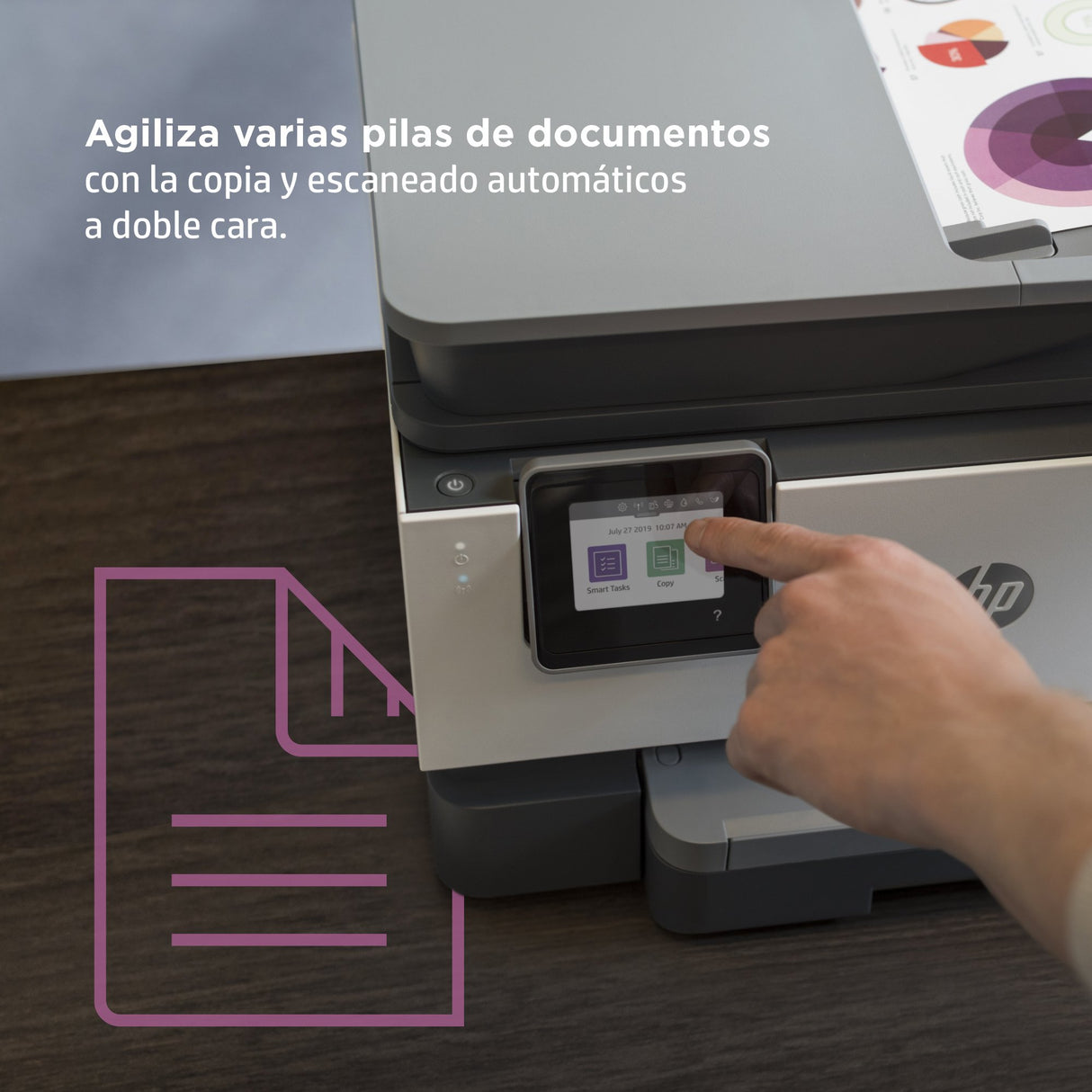 EAN 0195161213915 - HP OfficeJet Pro 9012e All-in-One Prntr Inyección de tinta térmica A4 4800 x 1200 DPI 22 ppm Wifi imagen 9