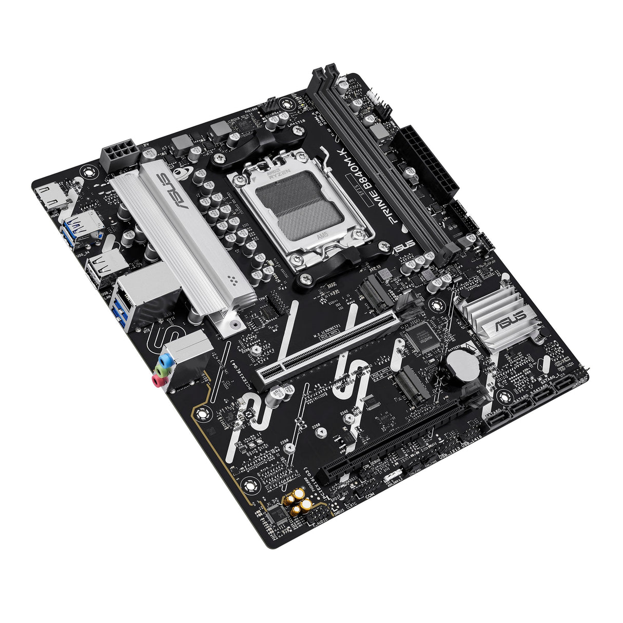 Placa Base Asus Prime B840m-K Amd,Am5,Ddr5,Matx 90mb1pk0-M0eay0