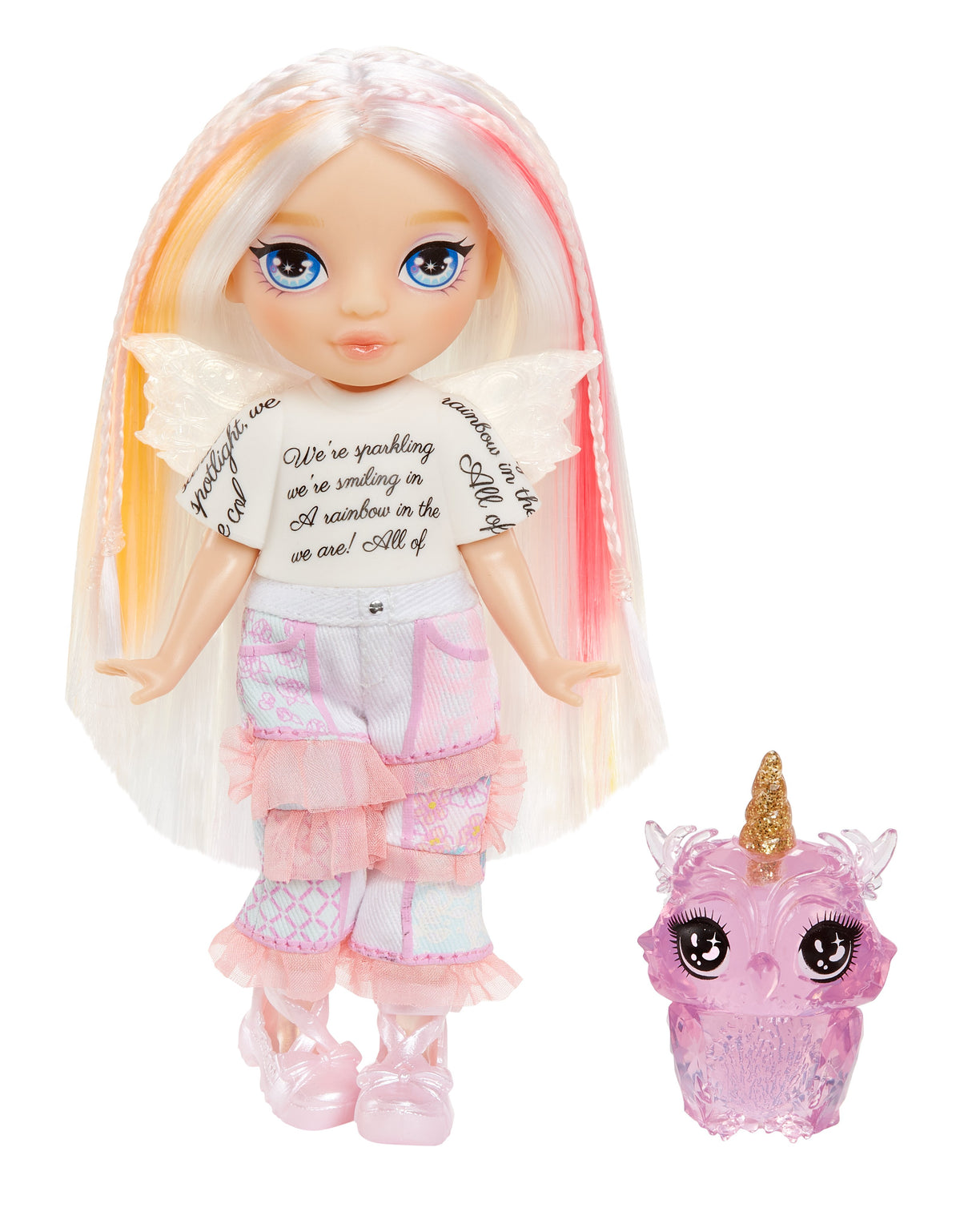 EAN 35051543442 - Rainbow High Littles Rainbow Fantasy Fairies Doll- Opal (Rainbow) imagen 1