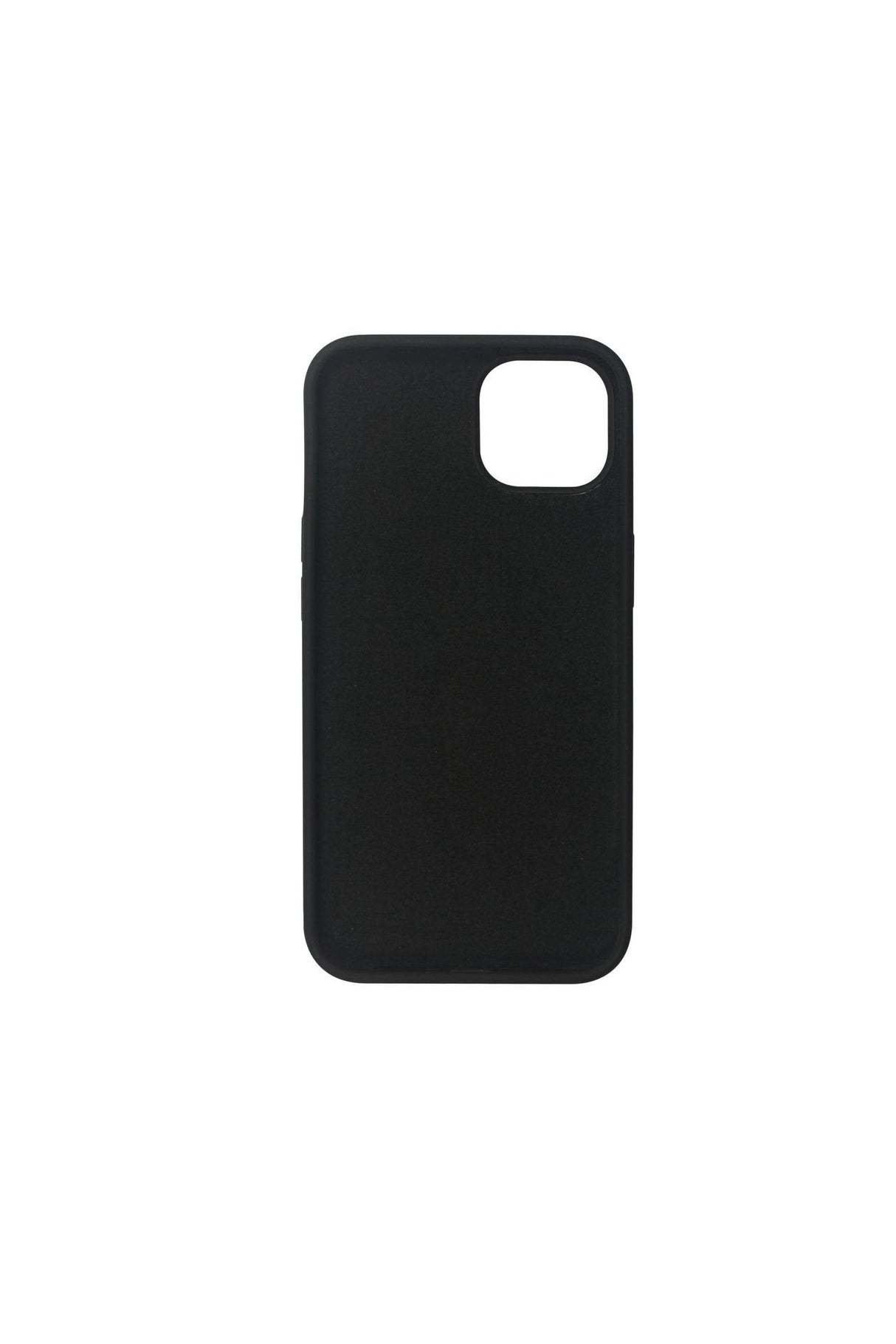 Estuff Black Silk-Touch Silicone Case For Iphone 13 Mini (5.4") Negro