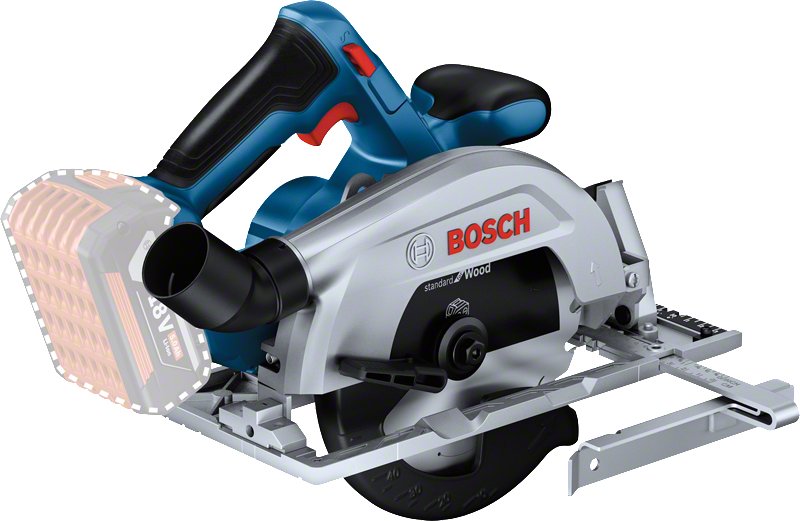 Sierra Circular Manual A Batería Bosch Gks 18v-57-2 Profesional Solo, 18volt 06016c1200