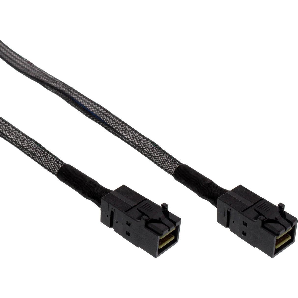 Cable Inline Mini Sas Hd Sff-8643 A Sff-8643 Con Banda Lateral De 1 M