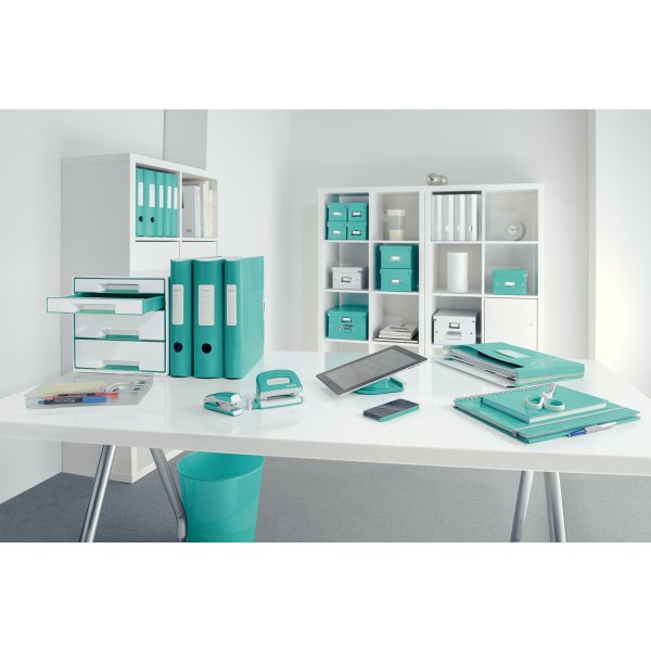 Leitz Active Wow 1106 Archivador Plástico 8,2 Cm Din A4 - Eisblau