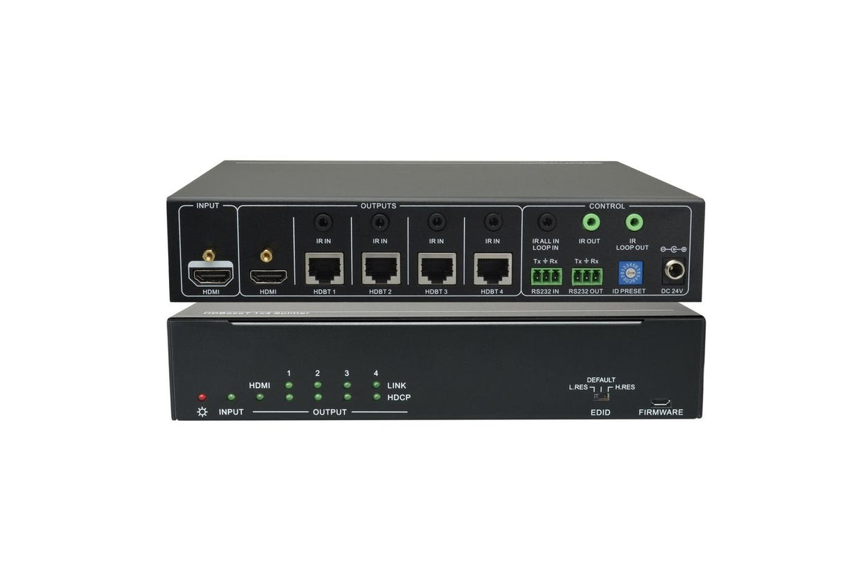 Hdbt Splitter 1x4 With Loop - . - Warranty: 36m