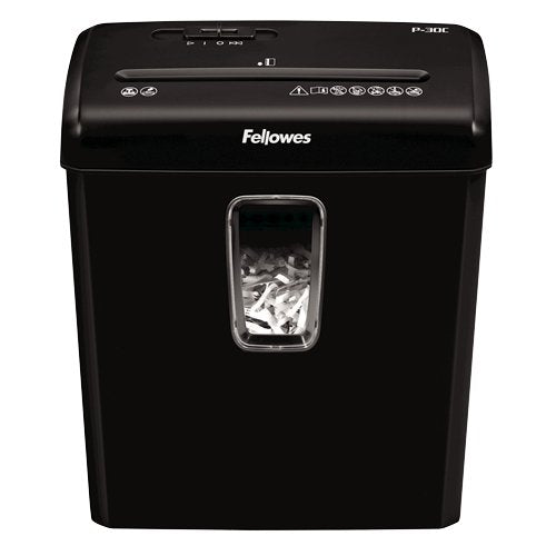 Destructora Fellowes P-30c Corte En Partículas De 4 X 34mm Negra