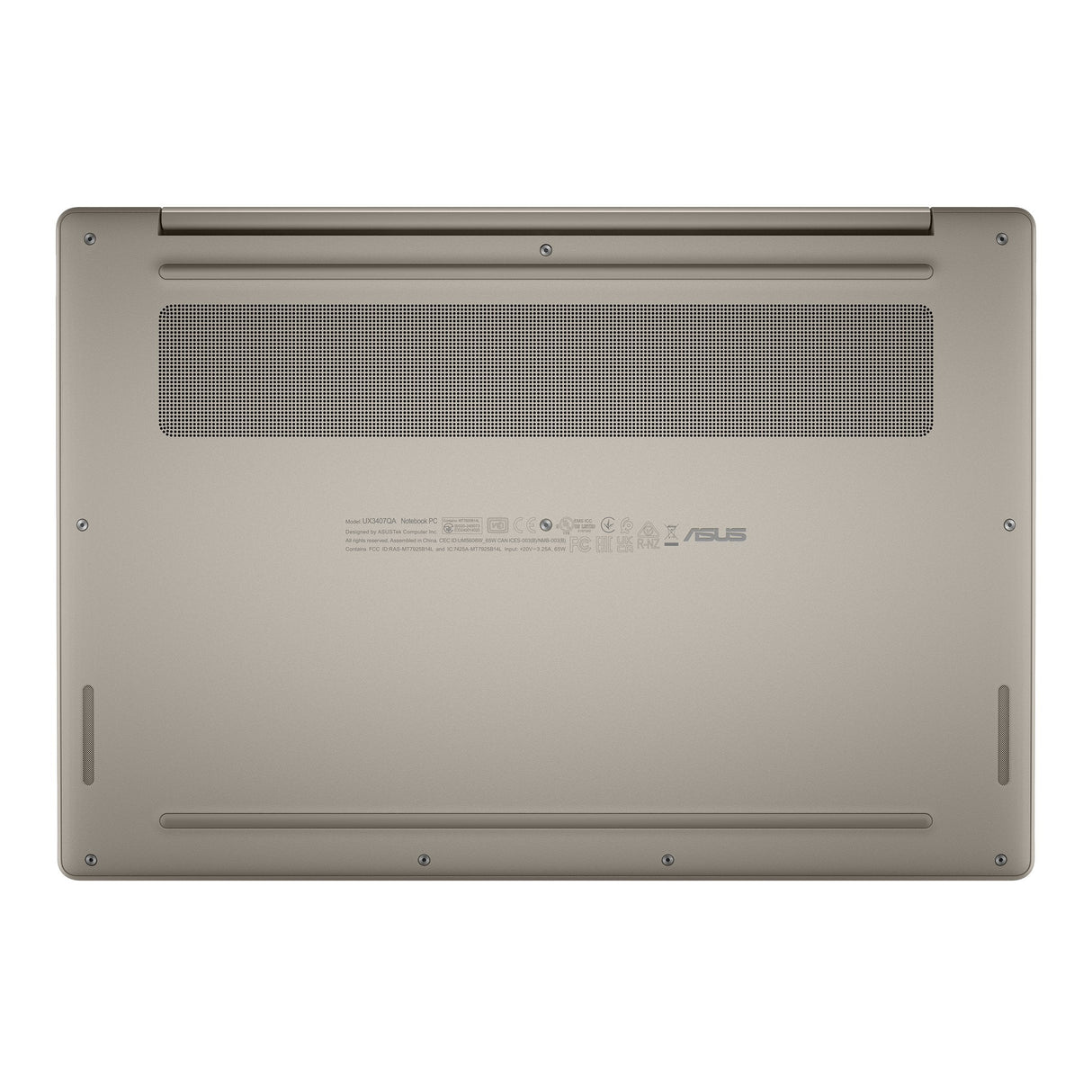 Asus Zenbook A14 Oled Ux3407qa-Qd283w Copilot+ Pc - Ordenador Portátil 14" Wuxga (Qualcomm Snapdragon X (X1-26-100), 32gb Ram, 1tb Ssd, Adreno Gpu, Windows 11 Home) Beige Zabriskie - Teclado Qwerty Español