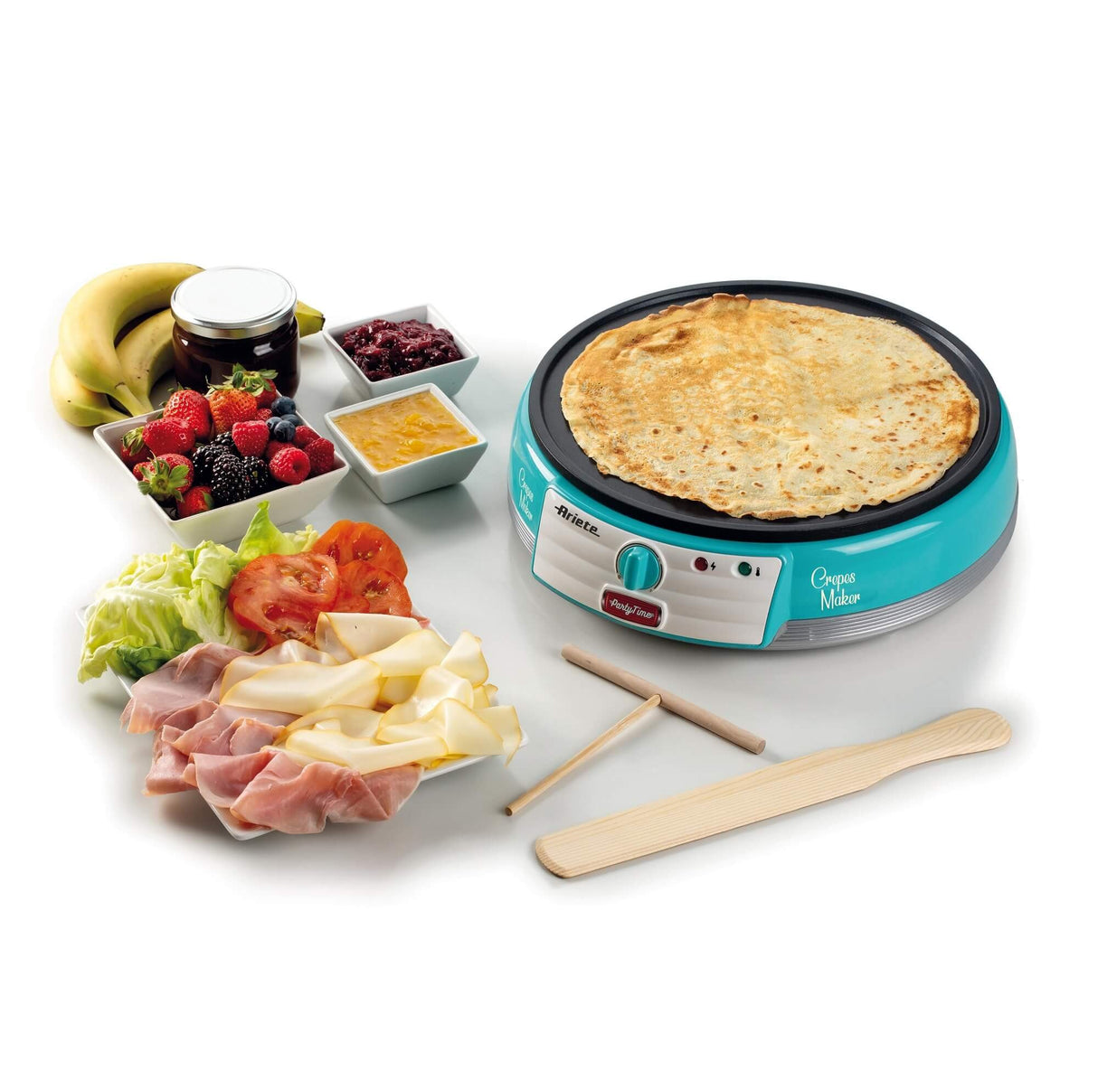 EAN 8003705119048 - Ariete 0202/01 crepera 1 crep(s) 1000 W Azul claro imagen 4