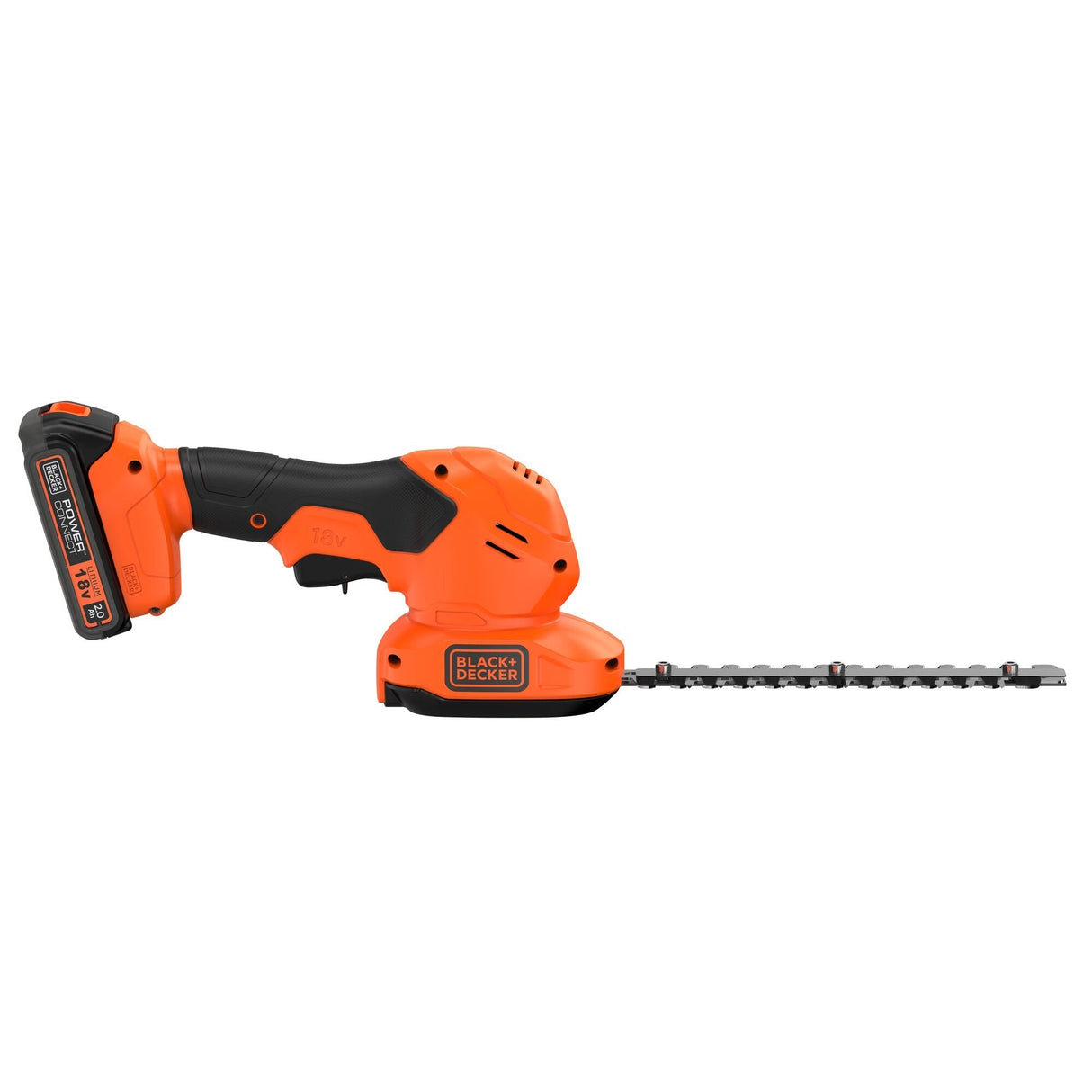 Cortasetos Black+Decker Bcss18d1-Qw Naranja