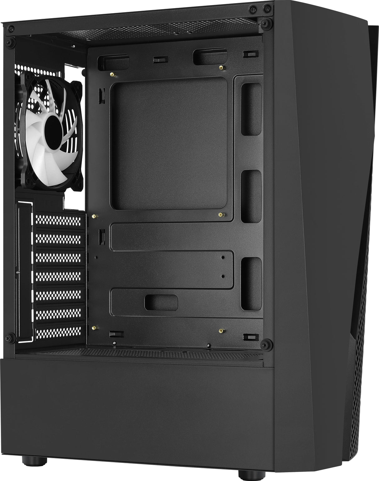 Caja Pc Aerocool Atx Wave V3 Argb Black