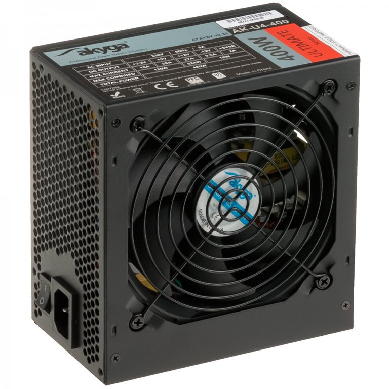 EAN 5901720131423 - Akyga AK-U4-400 unidad de fuente de alimentación 400 W 20+4 pin ATX ATX Negro imagen 2