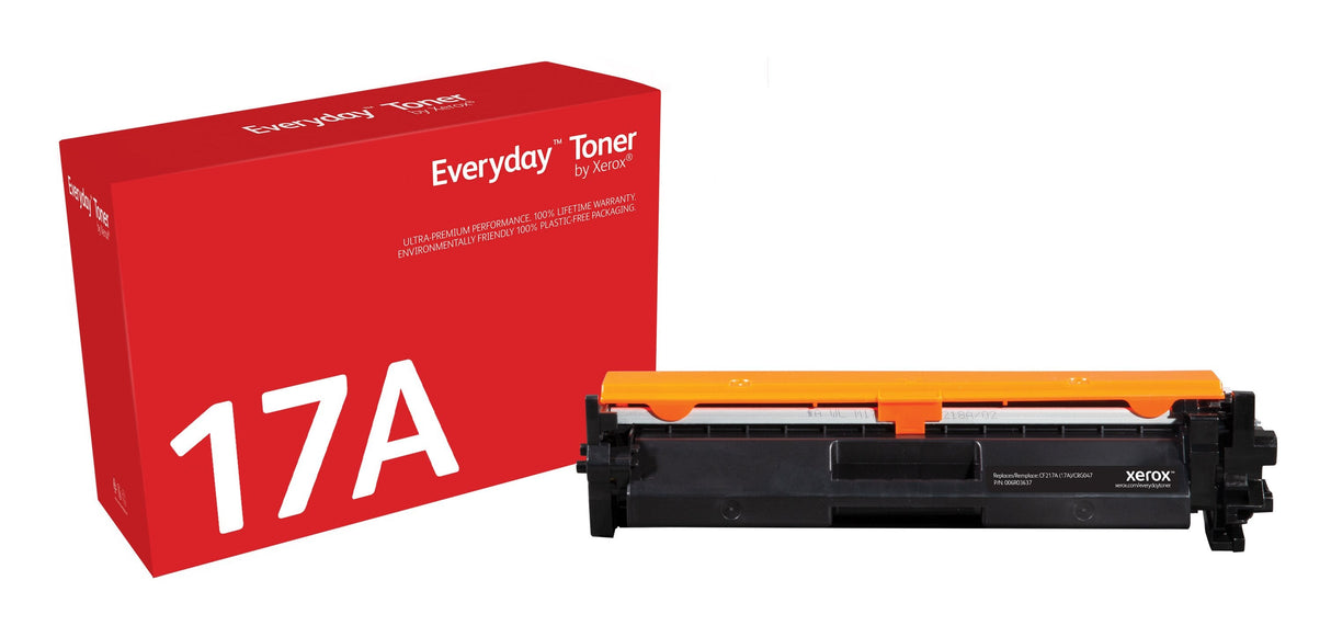 Tóner Compatible Xerox 006r03637 Compatible Con Hp Cf217a 1600 Páginas Negro
