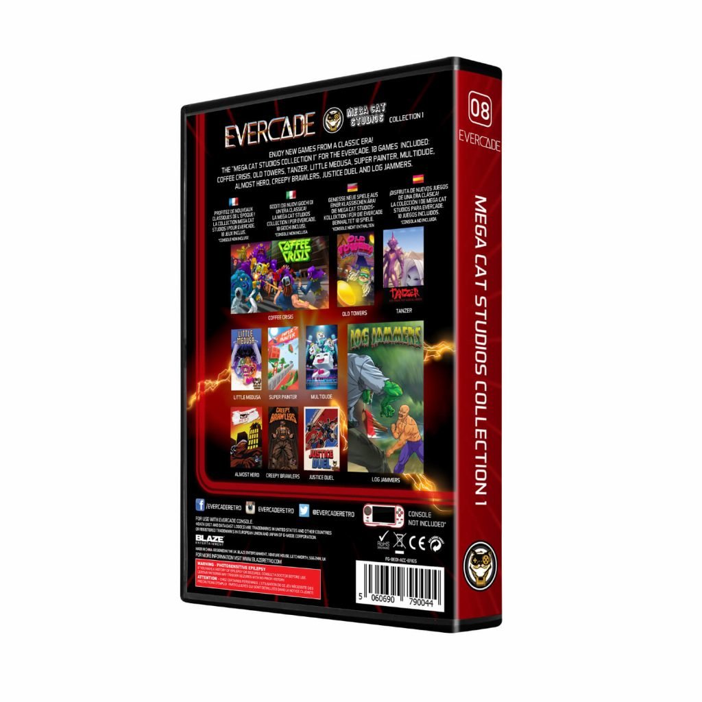 EAN 5060690790785 - Blaze Evercade Mega Cat Studio Collection 1 Colección Plurilingüe imagen 2