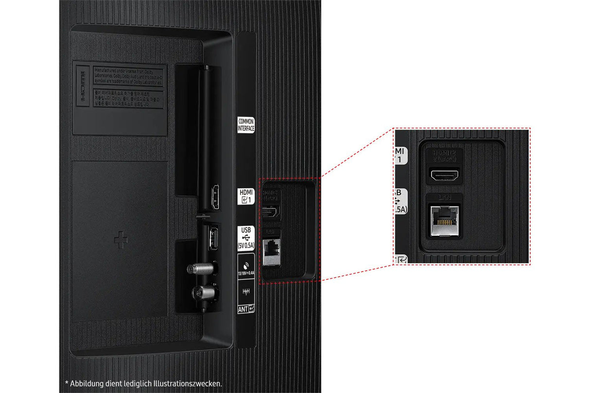 Televisor Samsung Led 32 " Negro, Fullhd, Hdr, Sintonizador Tripple Gu32f6009fuxzg