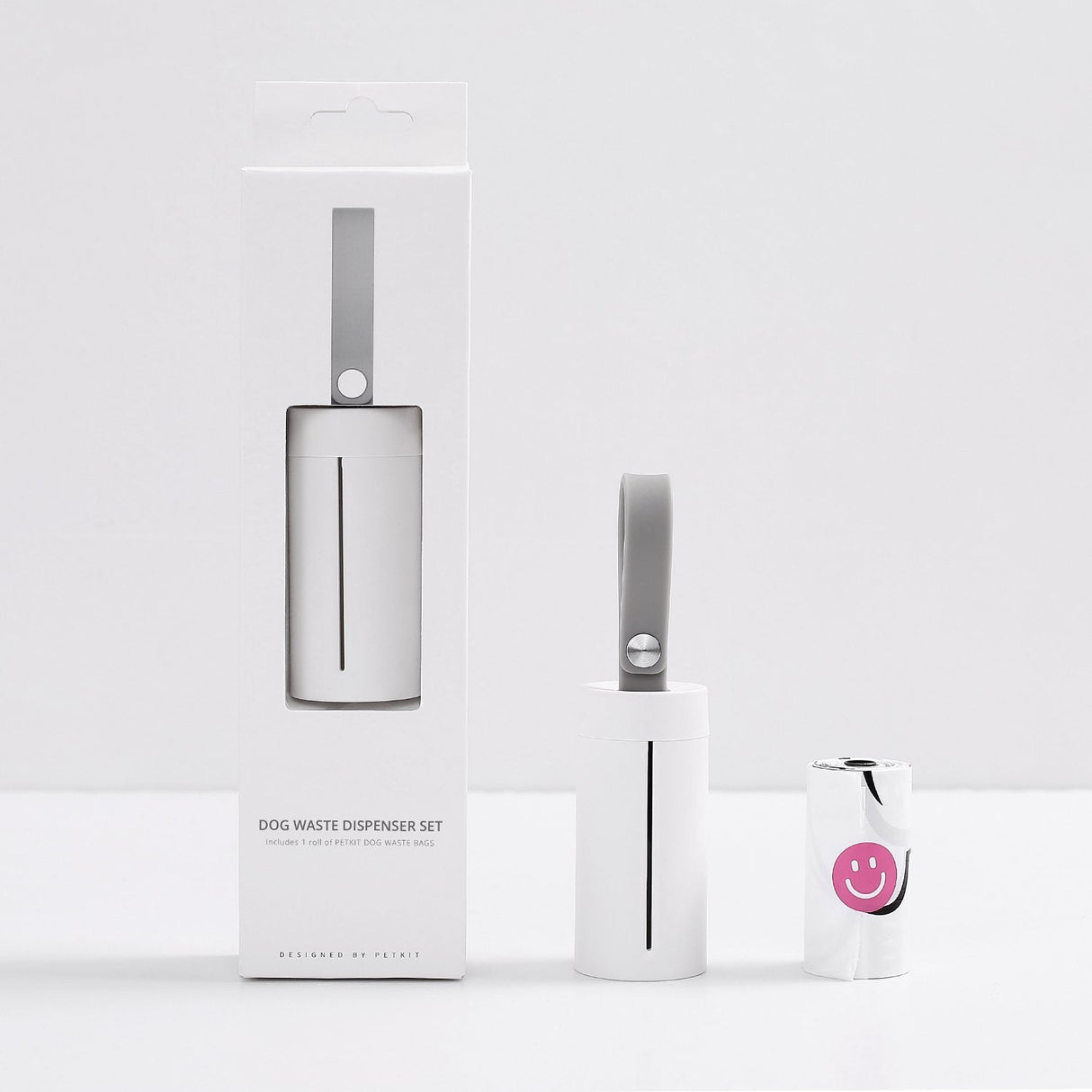 Petkit Dog Waste Dispenser Set, 1 Dispenser With 1 Refill Roll