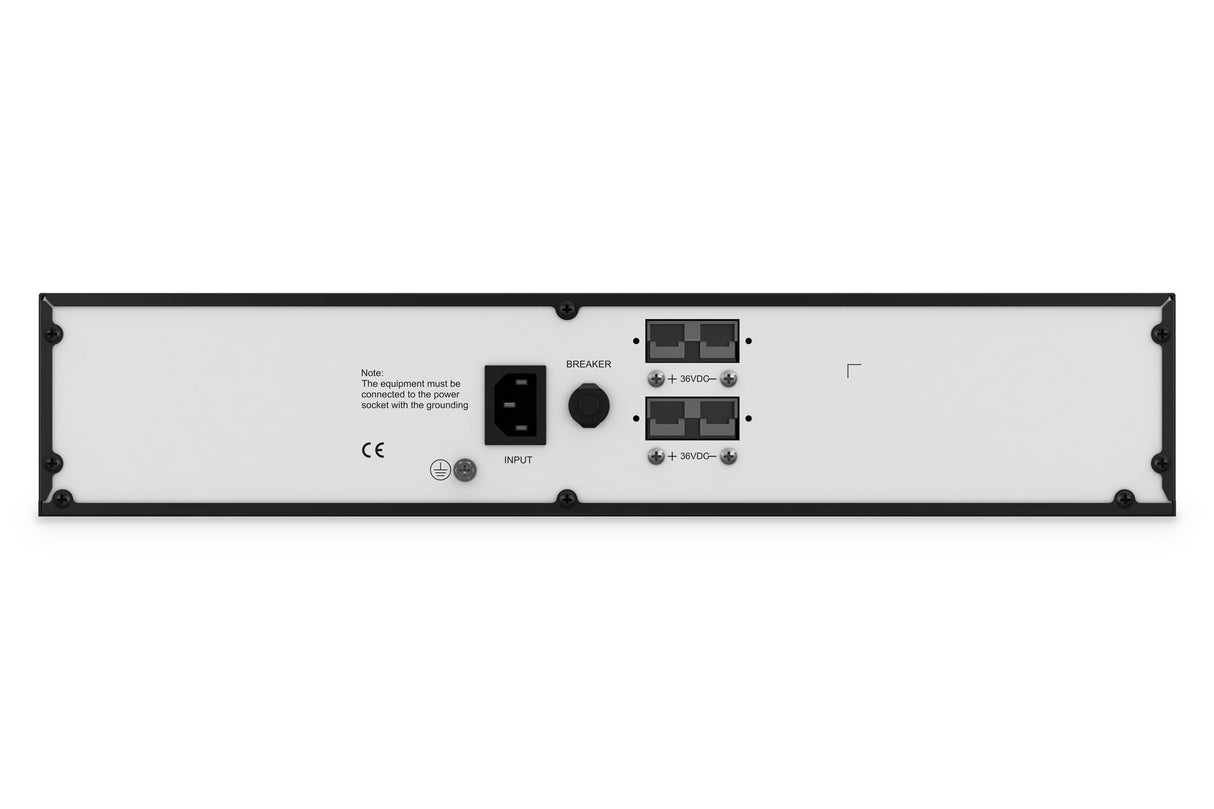 Digitus Pack De Baterías Para Sai Externo - Para Sai De 1,5 Kva Modelo Dn-170094 De Digitus - Montaje En 2u De 19 Pulgadas - Negro