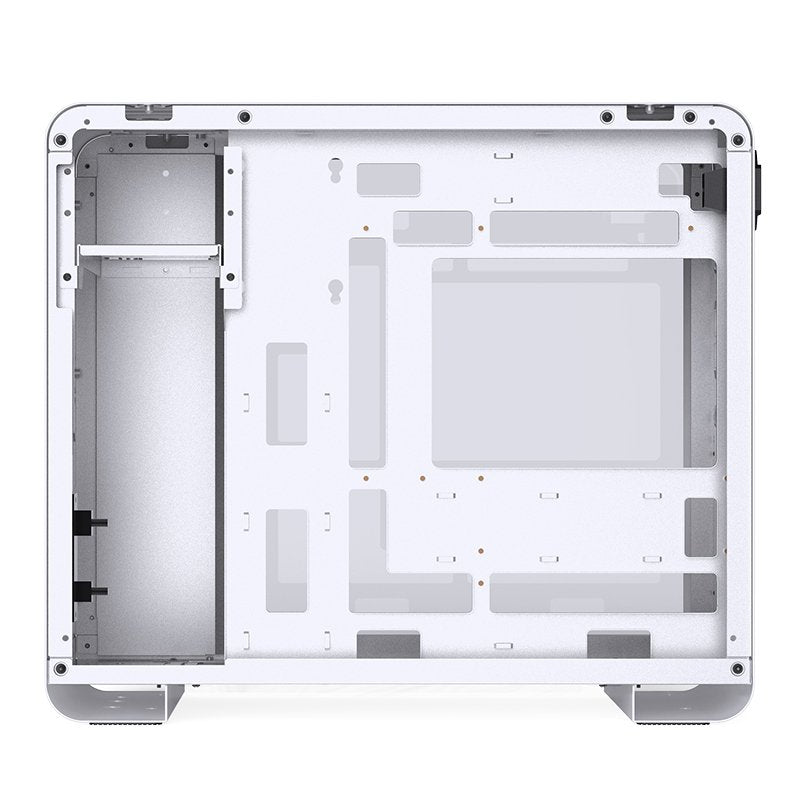 Jonsbo U4 Mini Micro-Atx-Carcasa, Tempered Glass - Blanco