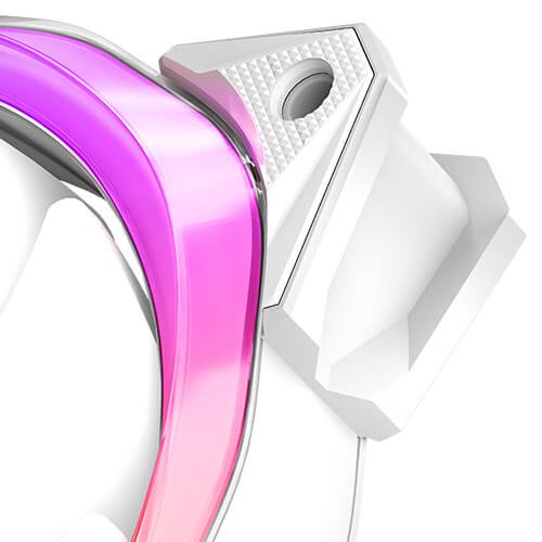 Ventilador De Caja Antec Fusion Rgb - 12cm (Blanco)