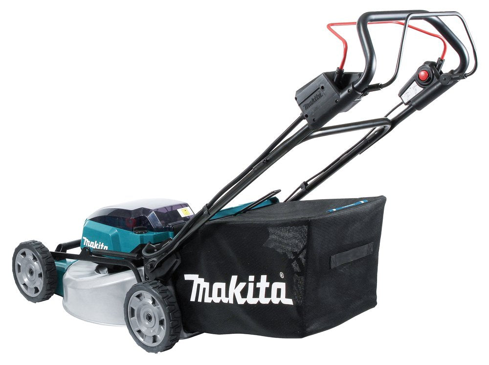 Cortacésped Inalámbrico Makita Dlm536z, 36 Voltios (2x18 Voltios) Azul/Negro, Sin Batería Ni Cargador, Con Tracción