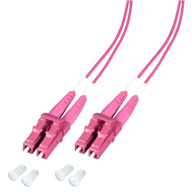 Efb Duplex Cable De Red Lc-Lc Om4 5m Lszh 1,2mm Erikaviolett
