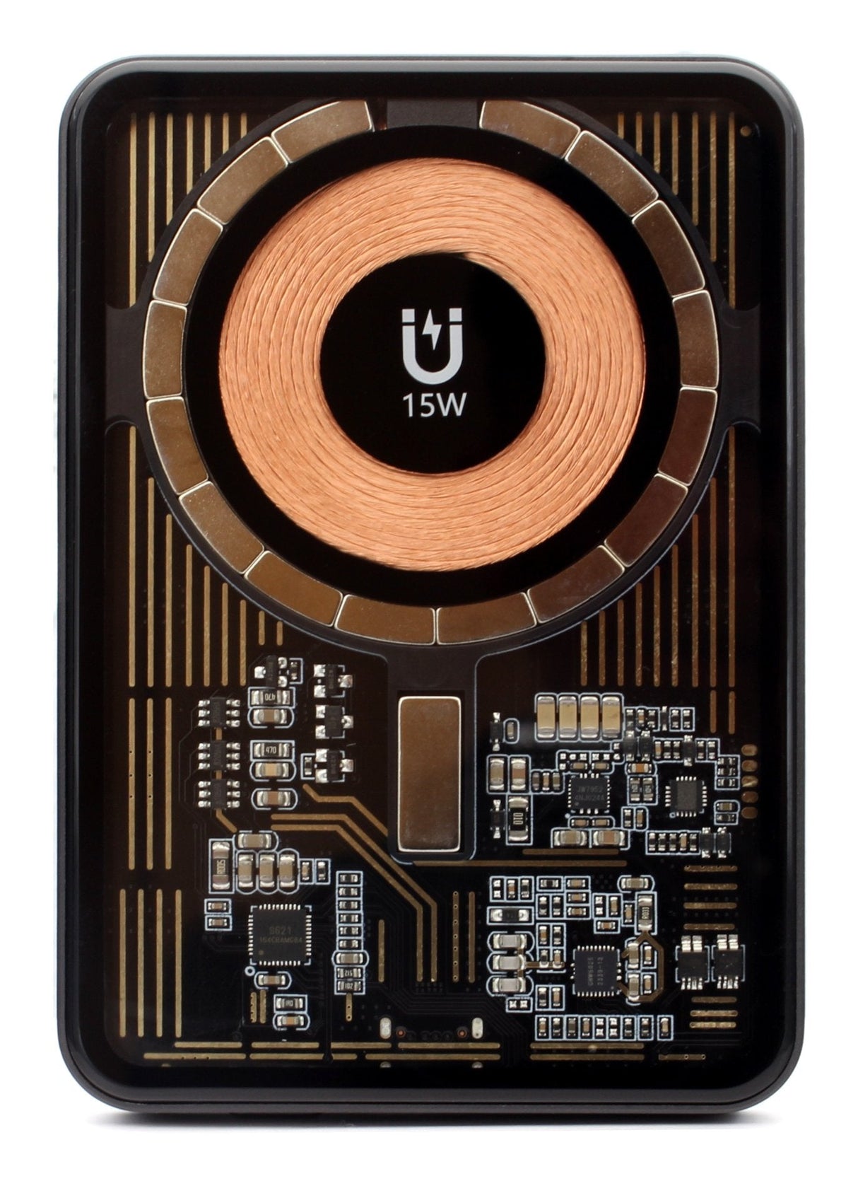 EAN 4040895012203 - RealPower PB-5000 MAG Watch 5000 mAh Cargador inalámbrico Negro imagen 1