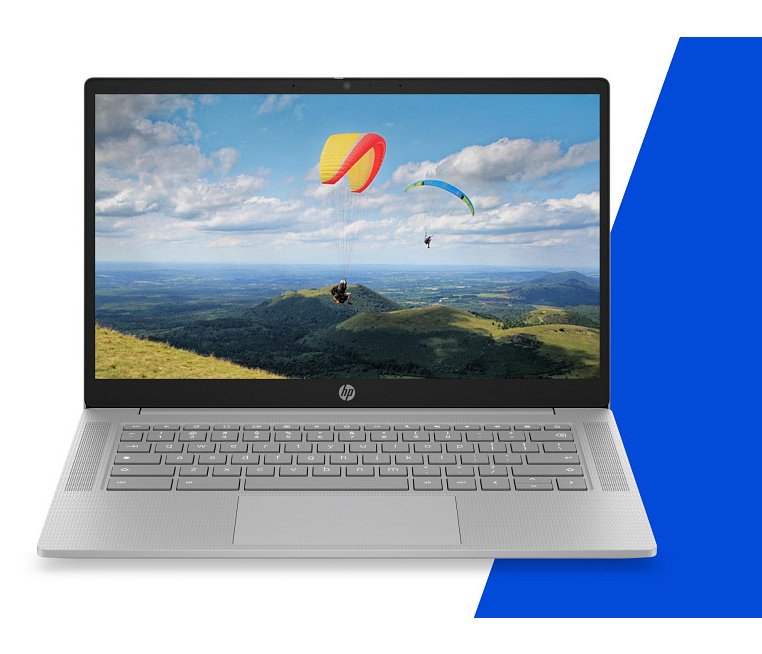 EAN 881767055720 - HP Chromebook 14a-nm0006nsx MediaTek 35,6 cm (14") Full HD 8 GB LPDDR5-SDRAM Wi-Fi 6 (802.11ax) ChromeOS P imagen 5