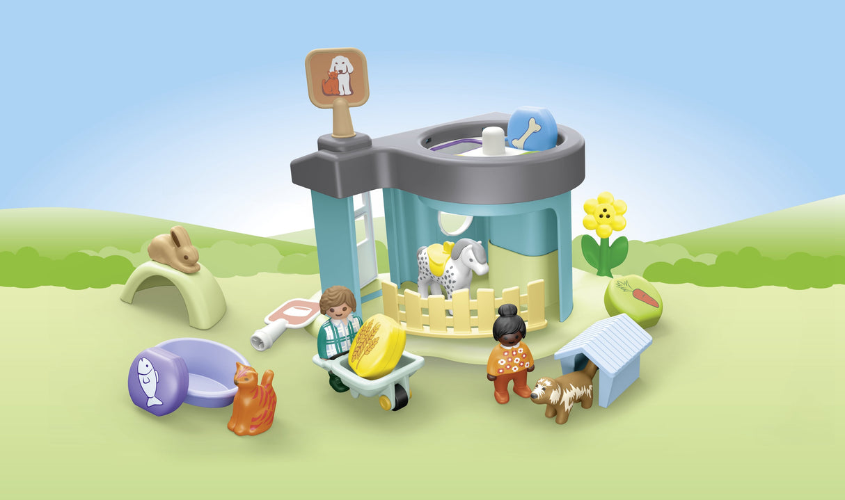 Playmobil Junior Casa De Animales