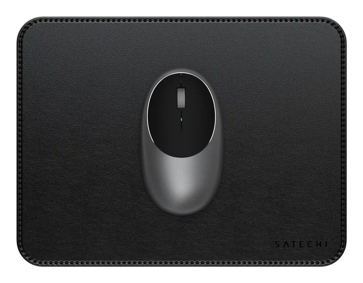 Satechi Vegan-Leather Premium Mouse Pad Black